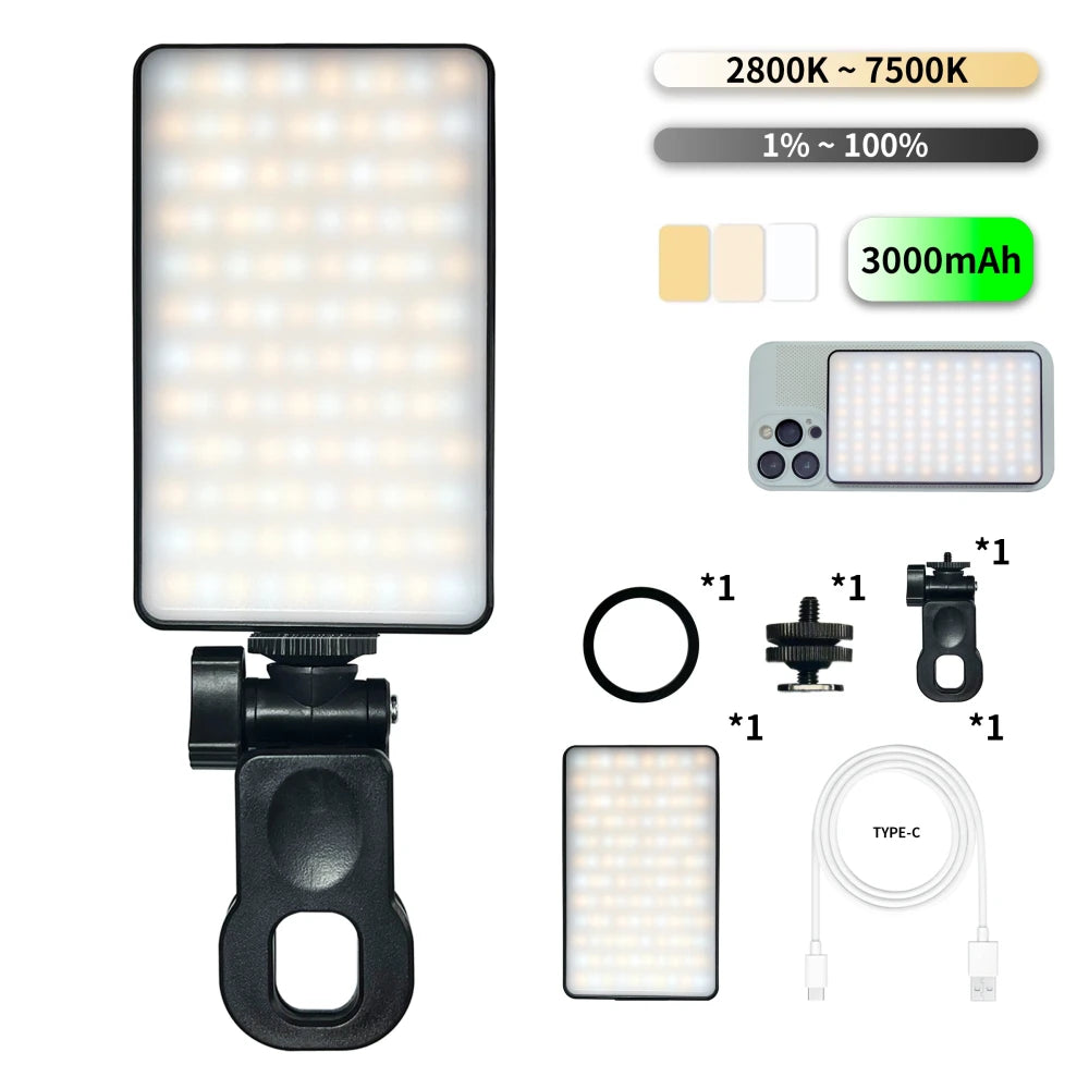 Magnetic Rechargeable Selfie Light