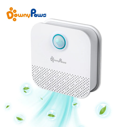 Transform Your Cat's Litter Box Experience with the Downypaws 4000mAh Smart Odor Purifier - The Ultimate Deodorizer for Pet Toilets!